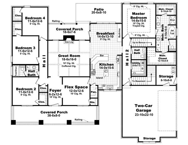 Floor Plan First Story