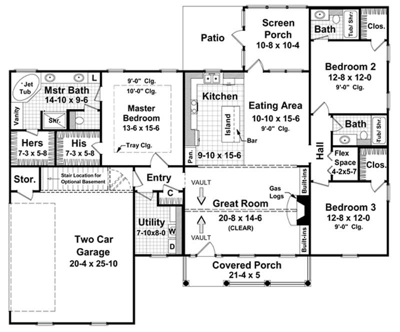 Floor Plan Main Level