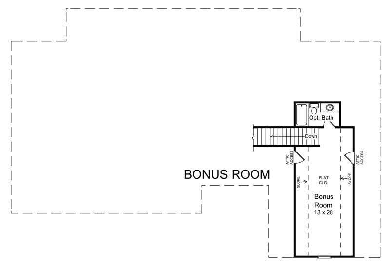 Bonus Floor Plan