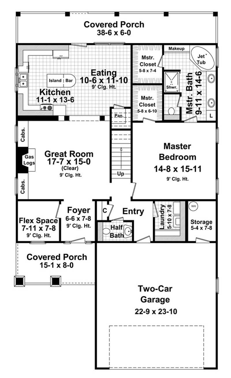 MAIN LEVEL FLOOR PLAN