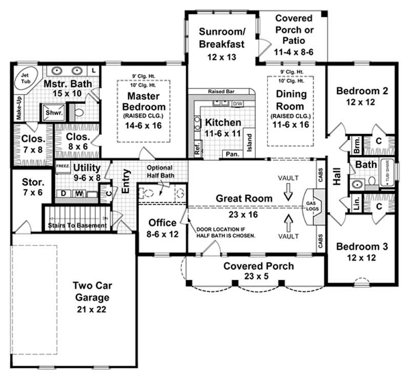 MAIN FLOOR PLAN
