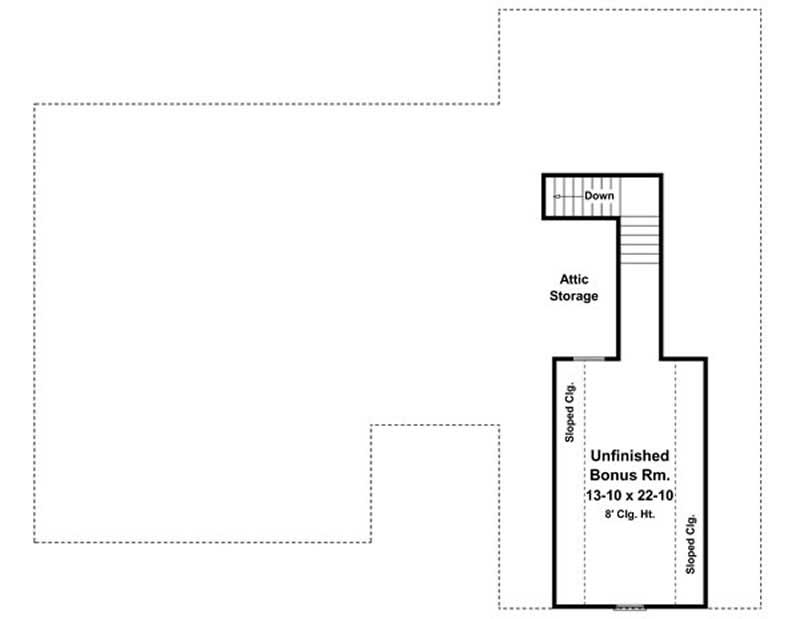 Bonus Room Floor Plan