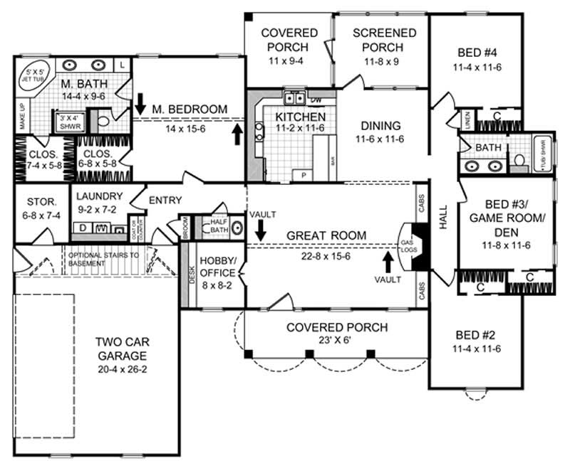 MAIN FLOOR PLAN