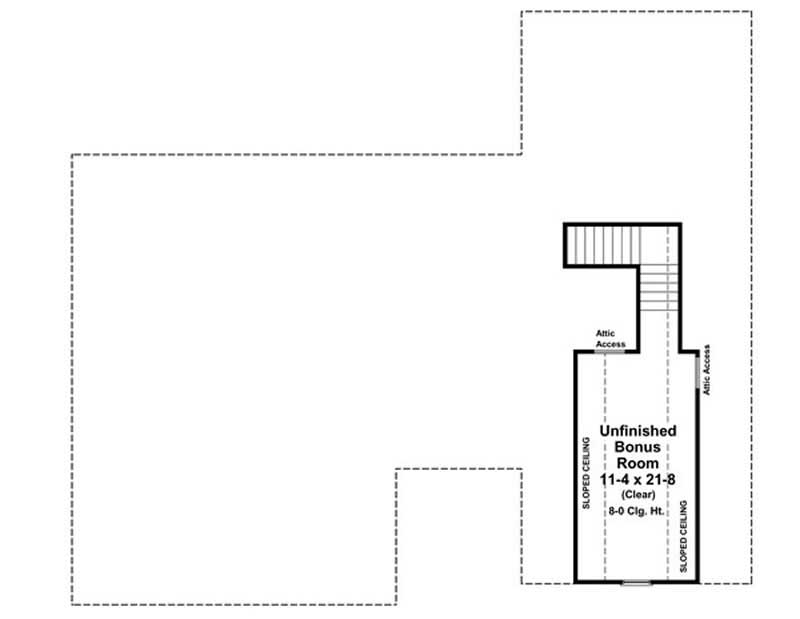 BONUS ROOM FLOOR PLAN