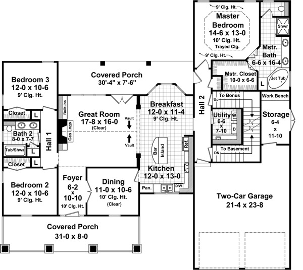 Floor Plan Main Level