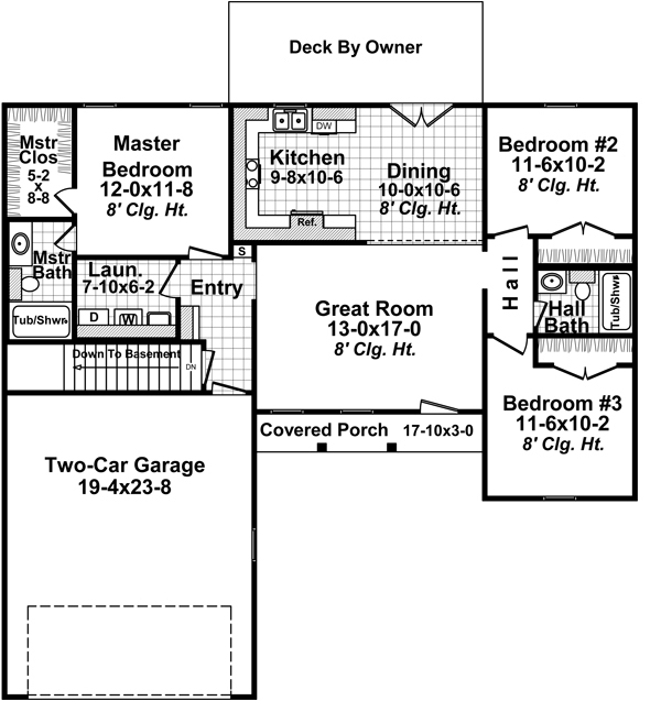 Floor Plan Main Level
