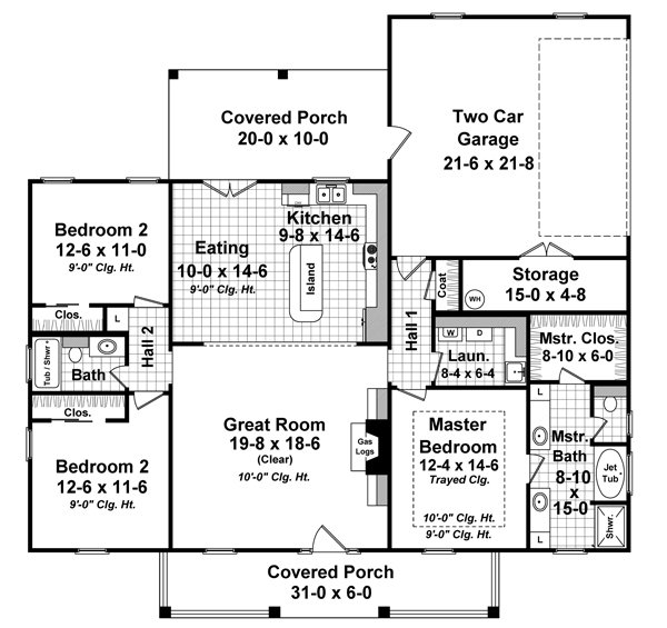 Floor Plan Main Level