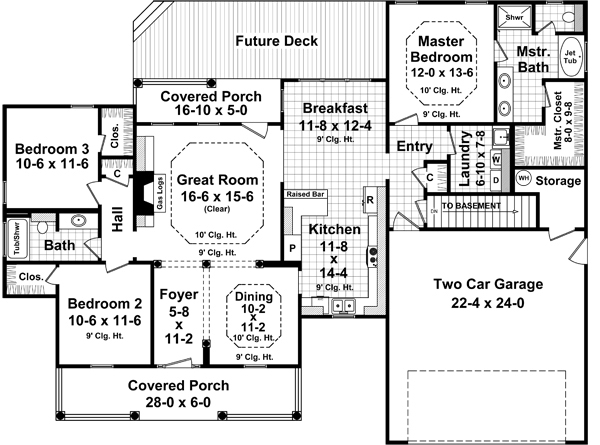 Floor Plan Main Level