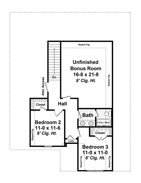 Floor Plan Upper Level