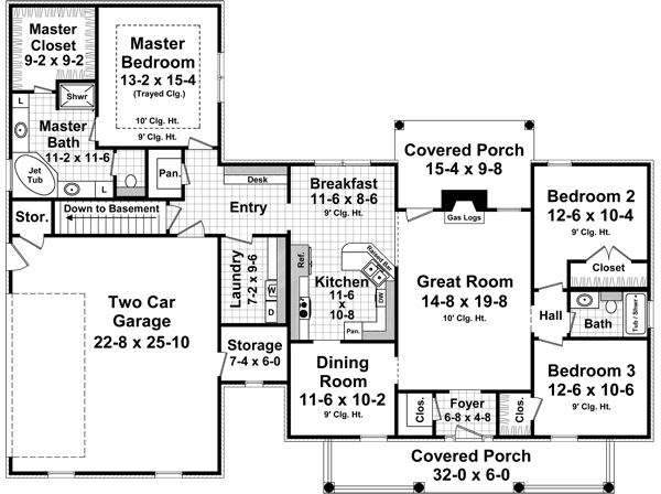 Floor Plan Main Level
