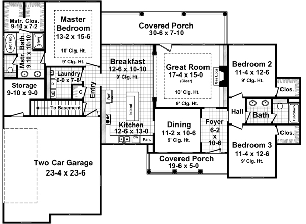 Floor Plan Main Level