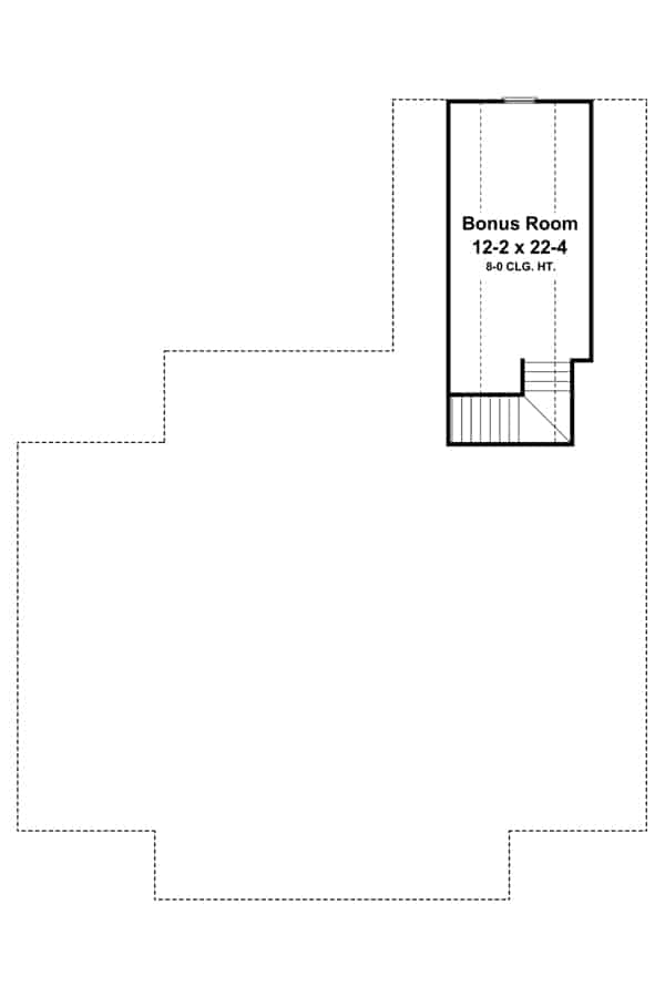 Floor Plan Bonus Room