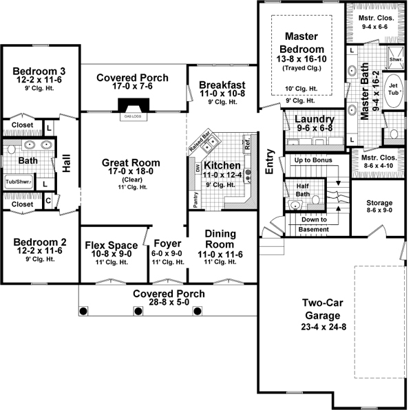 Floor Plan Main Level