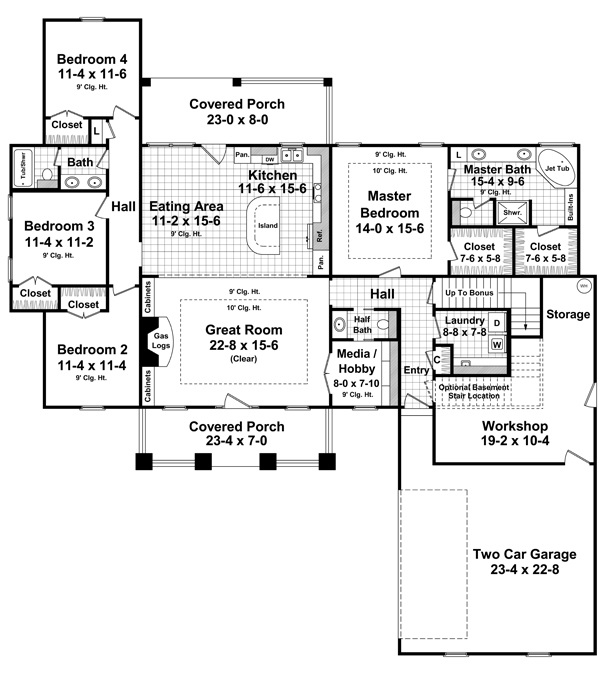 Floor Plan Main Level