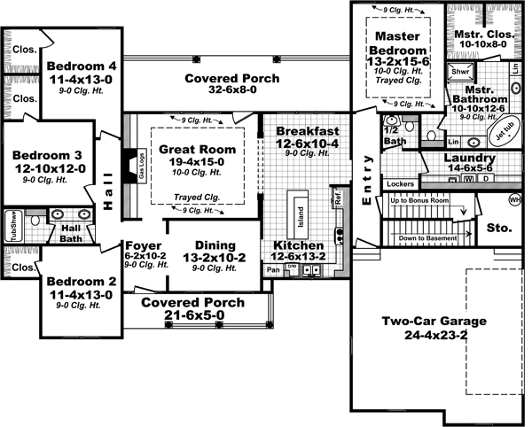 Floor Plan Main Level
