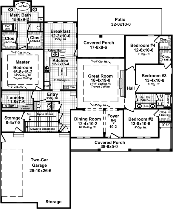 Floor Plan Main Level