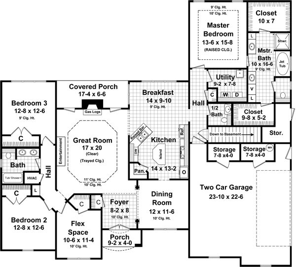 Floor Plan Main Level