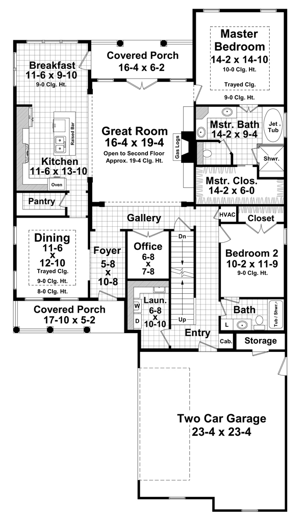Floor Plan Main Level