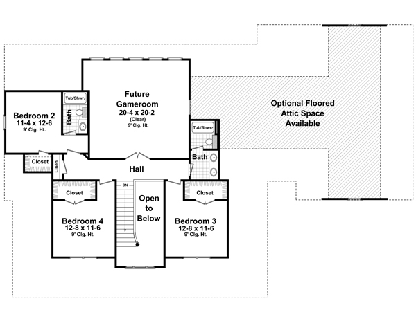 Floor Plan Upper Level