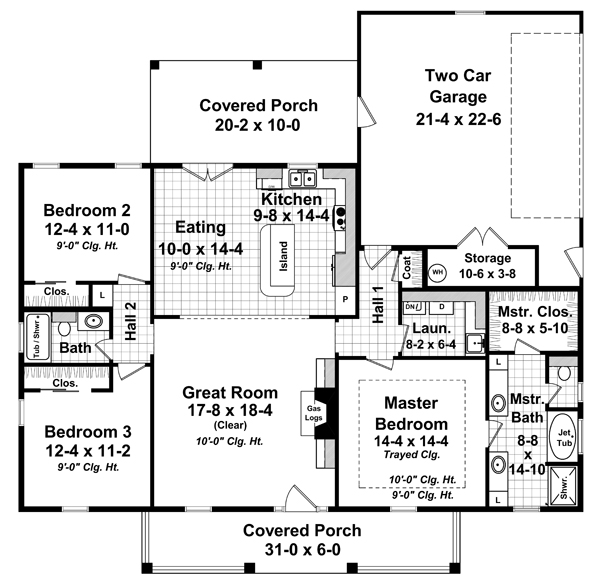 Floor Plan Main Level
