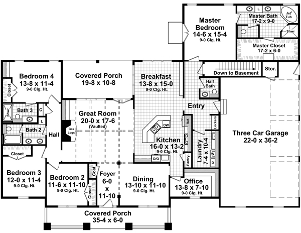 Floor Plan Main Level