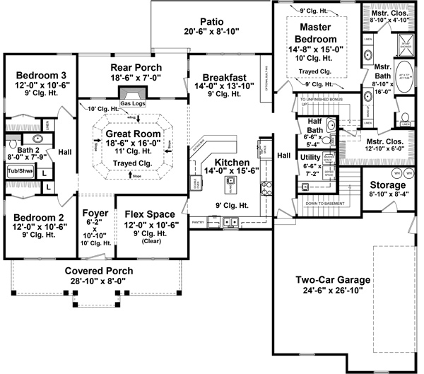 Floor Plan Main Level
