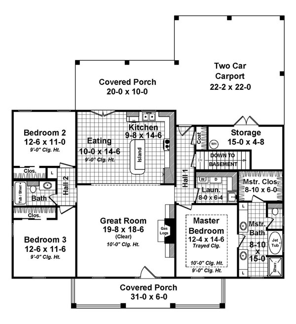 Floor Plan Main Level
