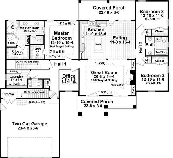 Floor Plan Main Level