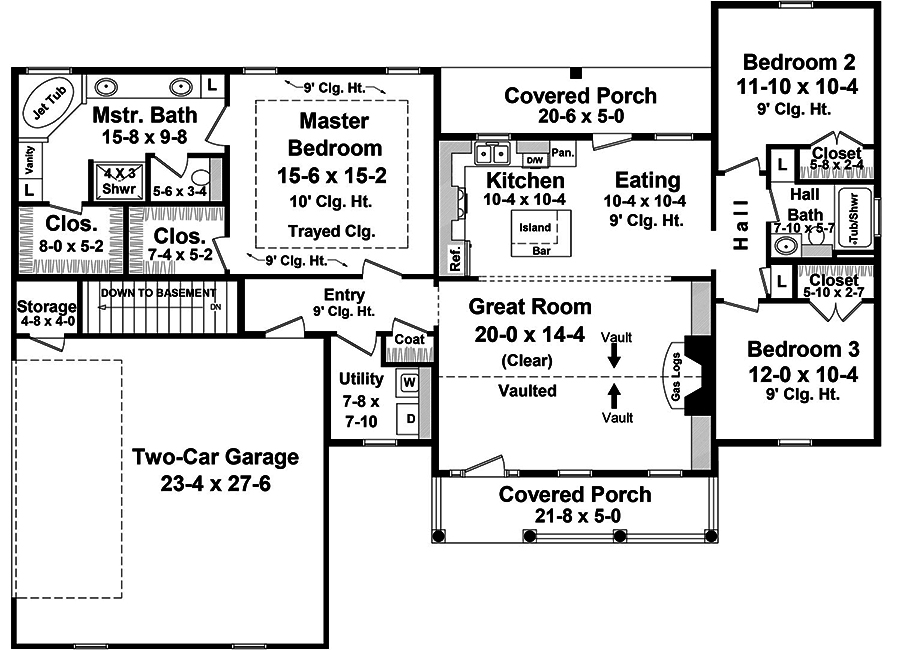 Floor Plan Main Level