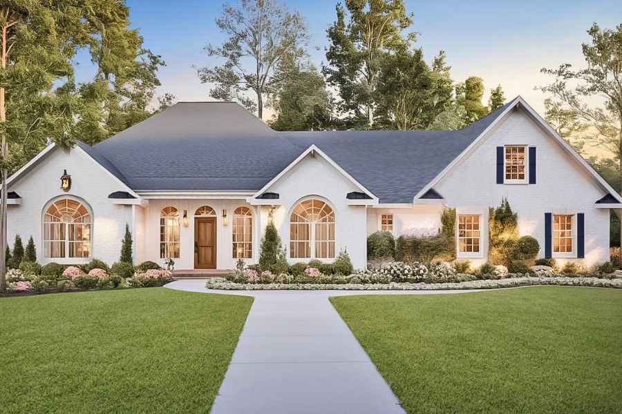 European Home Plan - 3 Bedrms, 2.5 Baths - 1855 Sq Ft - #141-1363