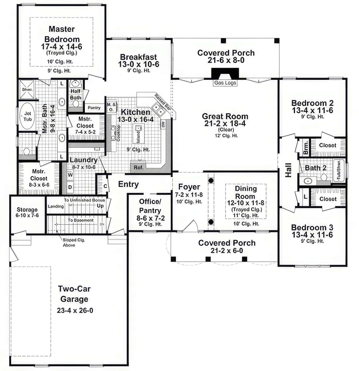 Floor Plan First Story