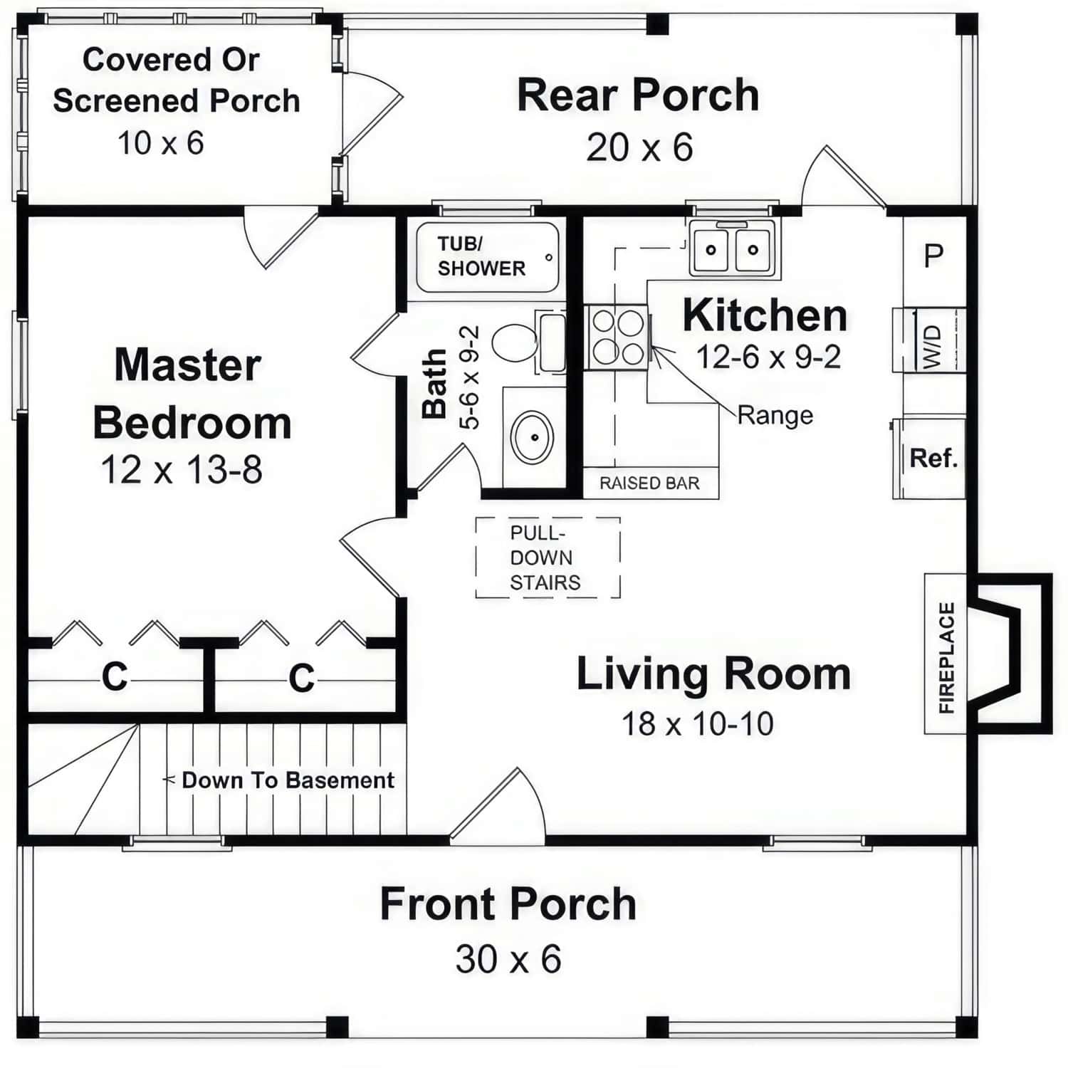 Floor Plan First Story
