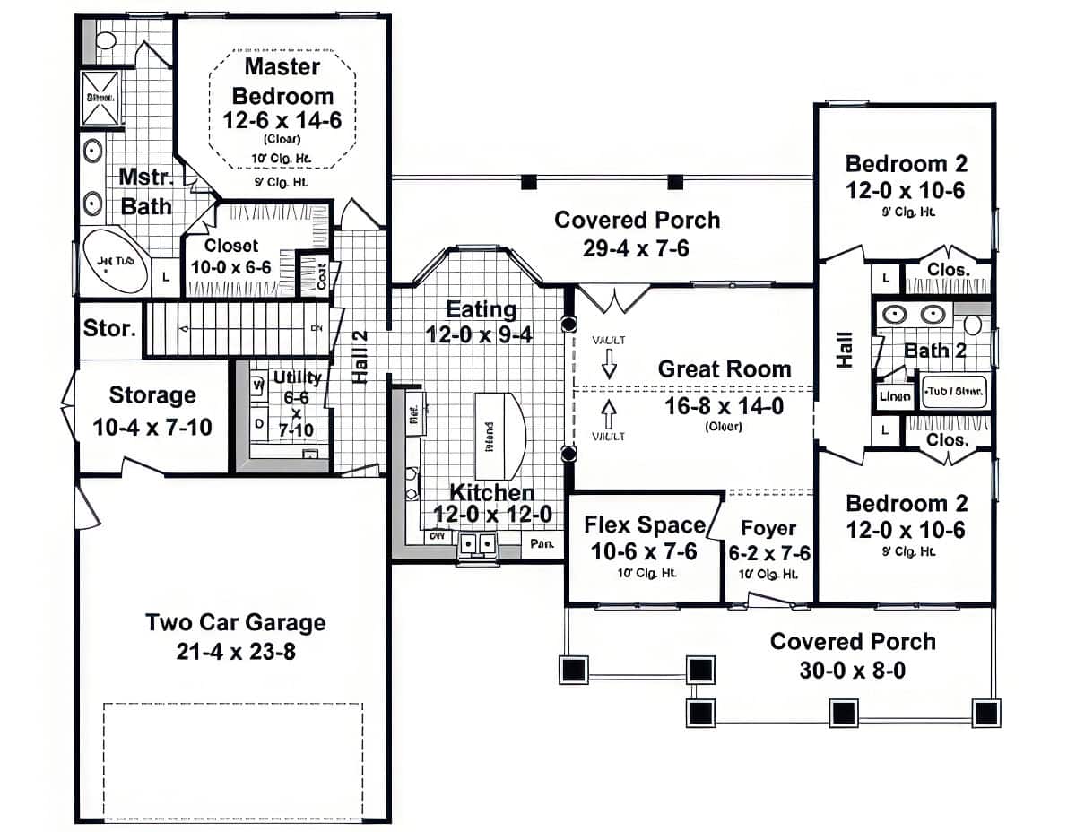 Floor Plan First Story
