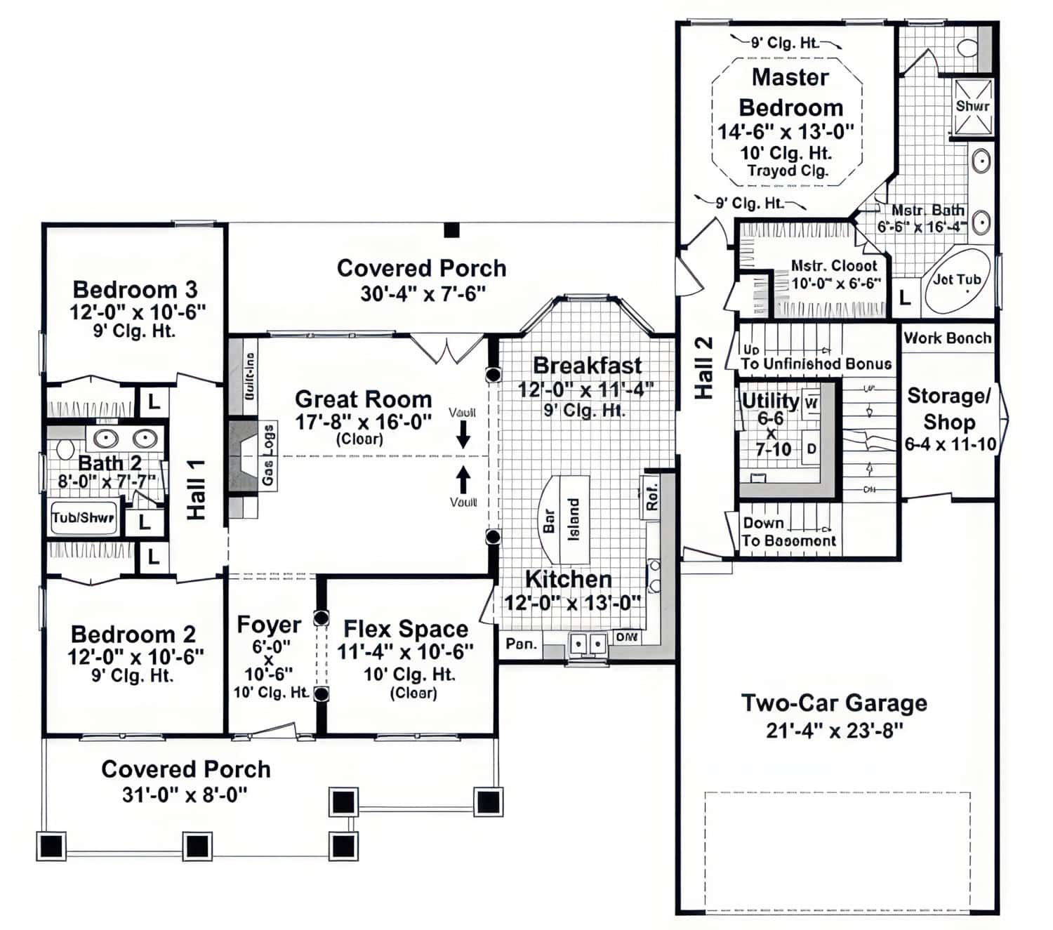 Floor Plan First Story