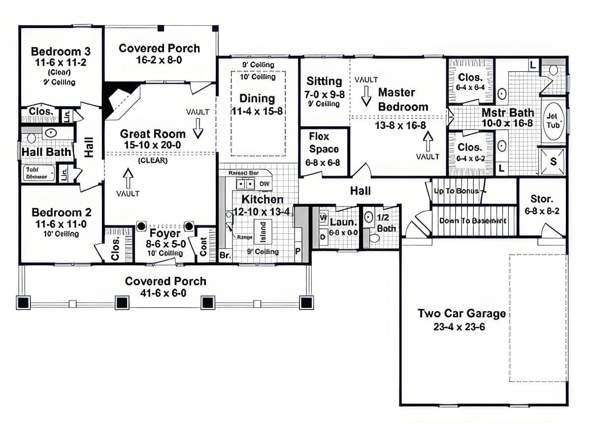 Basement Option Stair Location