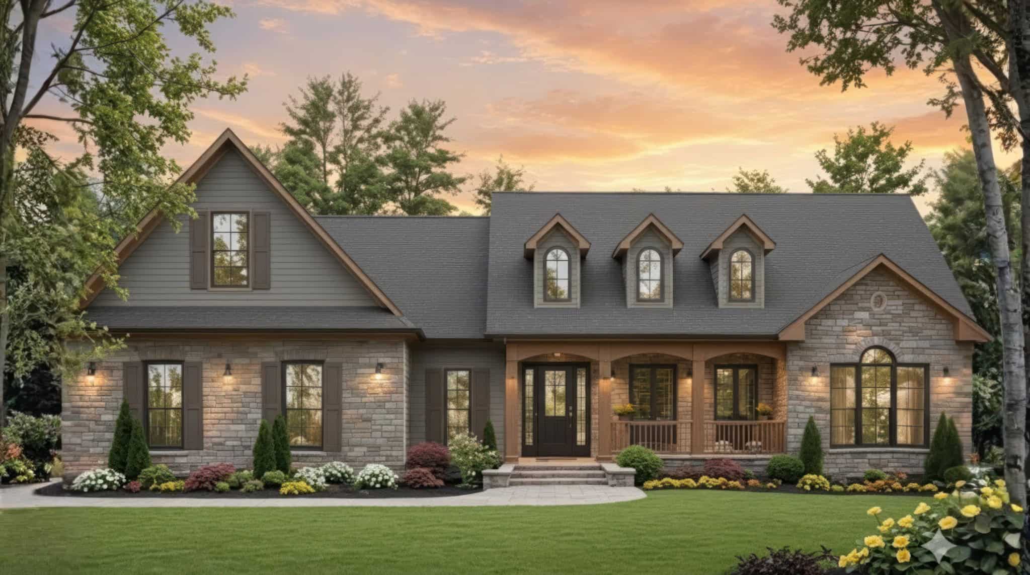 Country House Plan - 3 Bedrms, 2.5 Baths - 2021 Sq Ft - #141-1435
