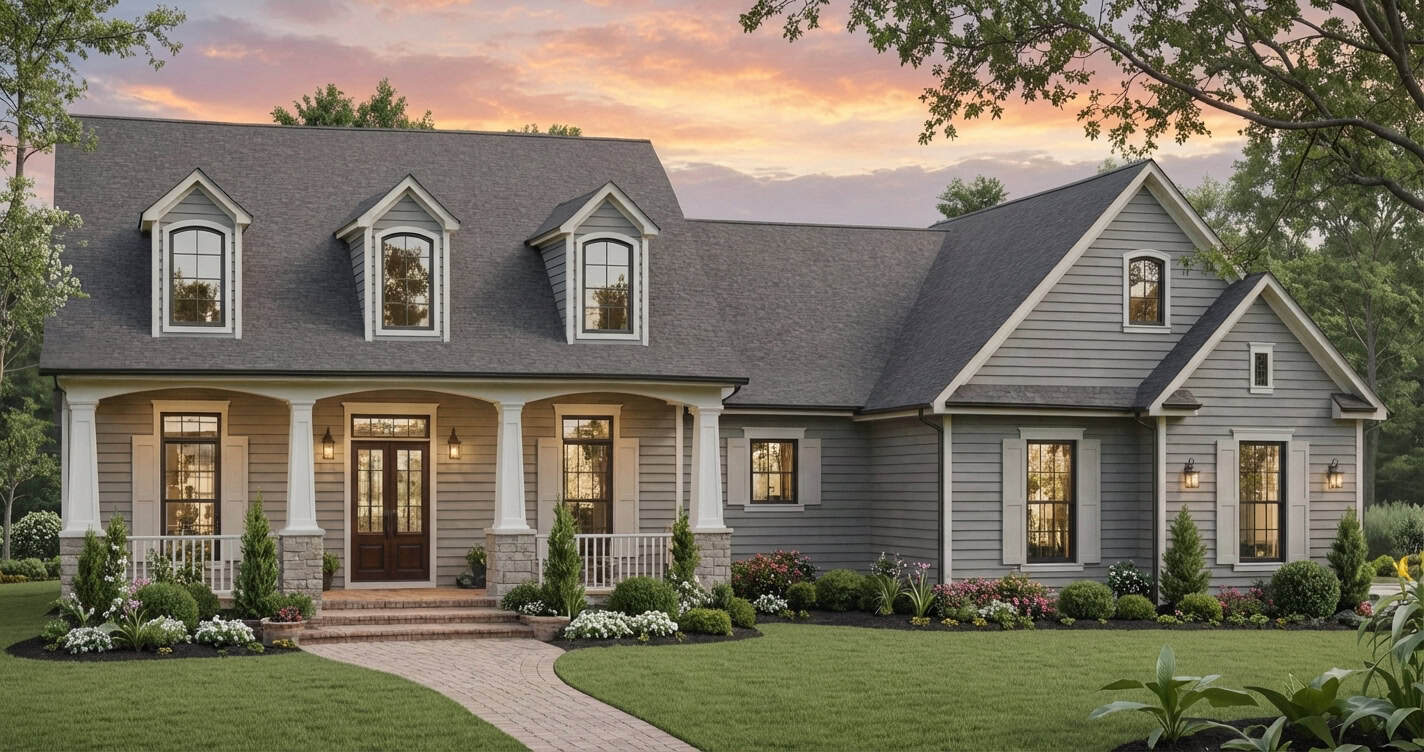 Country House Plan - 4 Bedrms, 3 Baths - 2250 Sq Ft - #141-1438