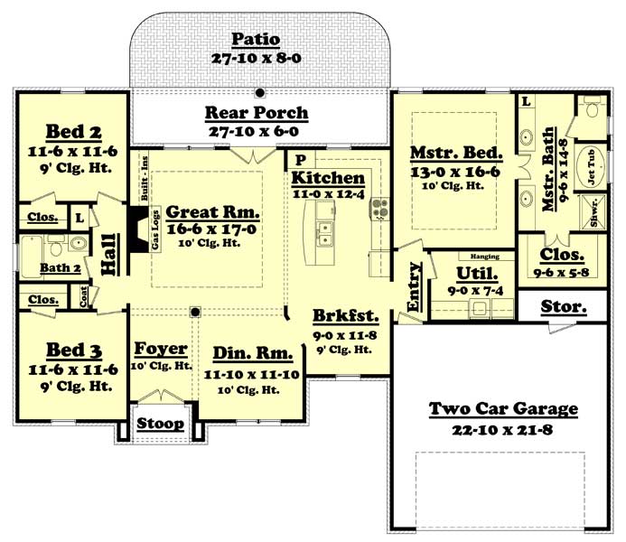 Floor Plan First Story