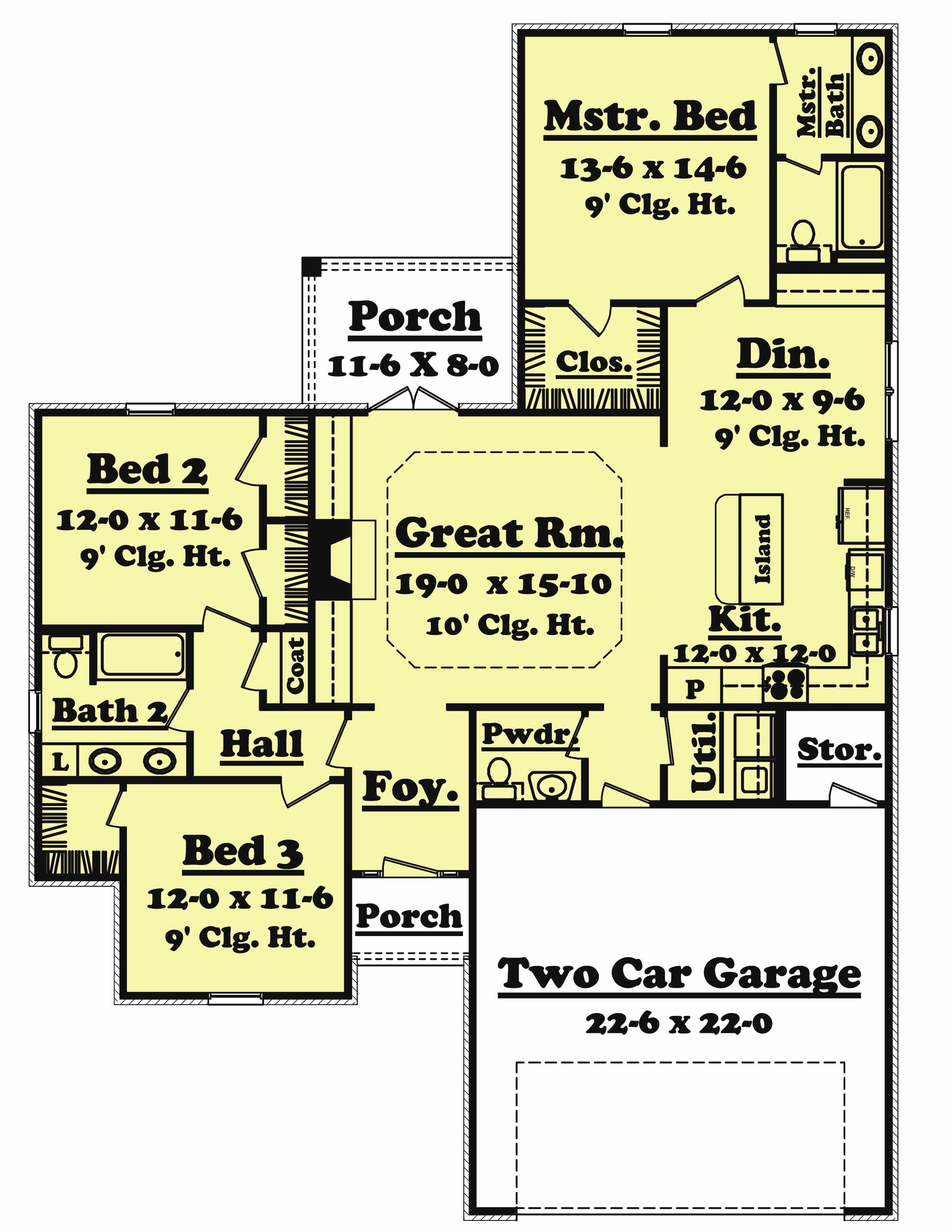 Floor Plan First Story