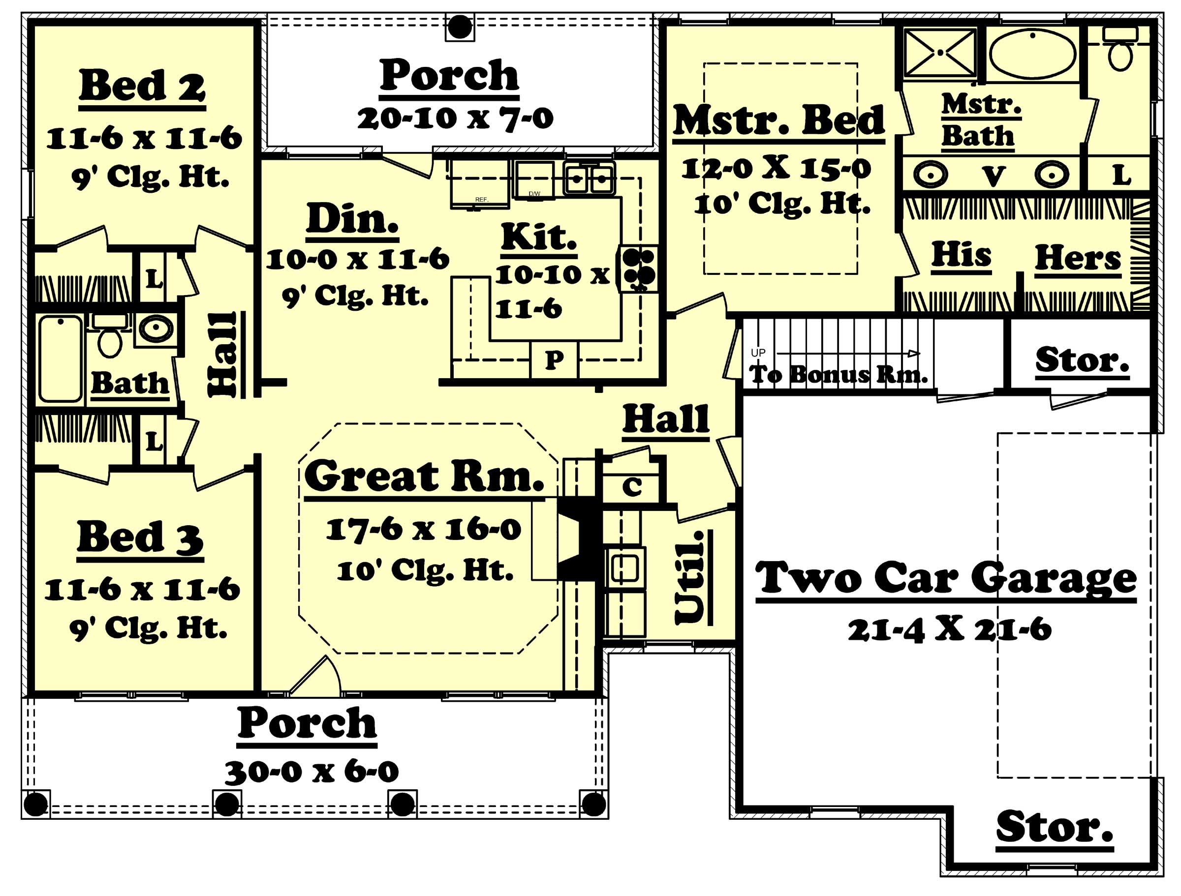 Floor Plan Main Level