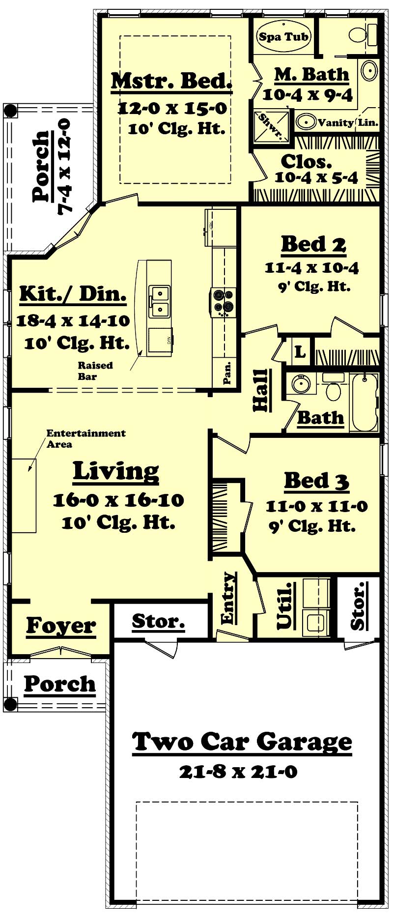 Floor Plan First Story