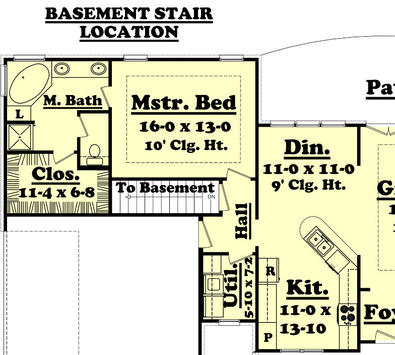 Floor Plan Basement