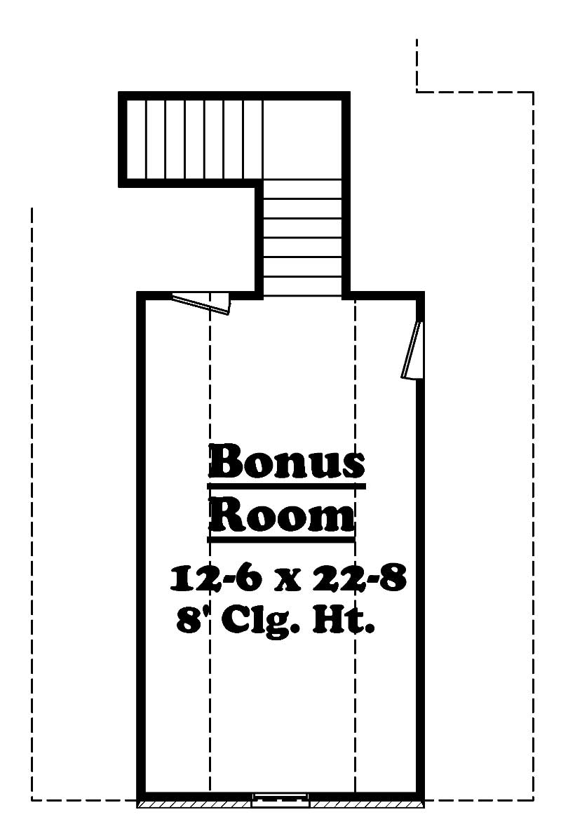 Floor Plan Bonus Room