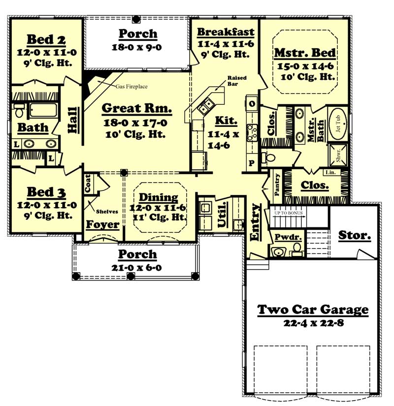 Floor Plan First Story