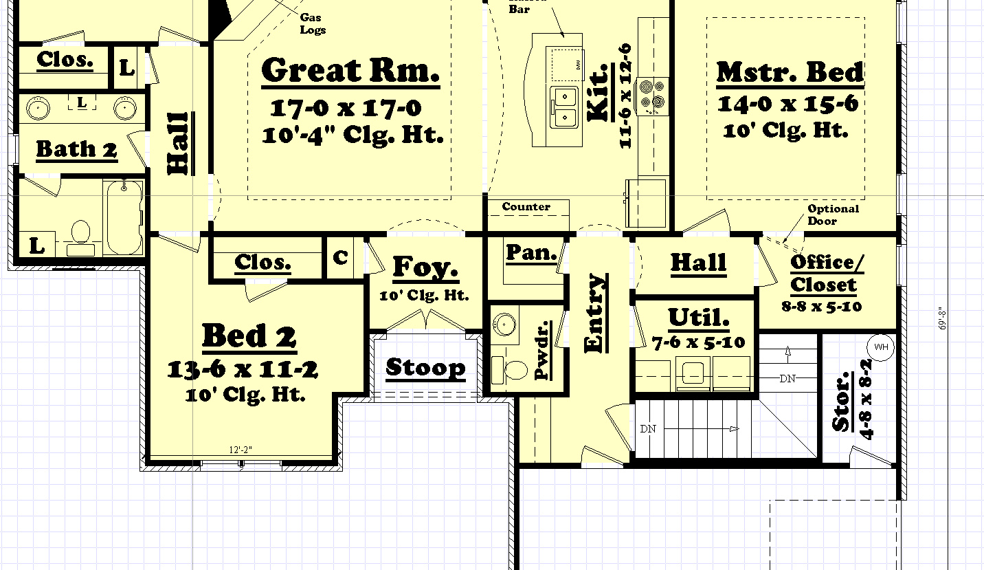 Basement Option Stair Location