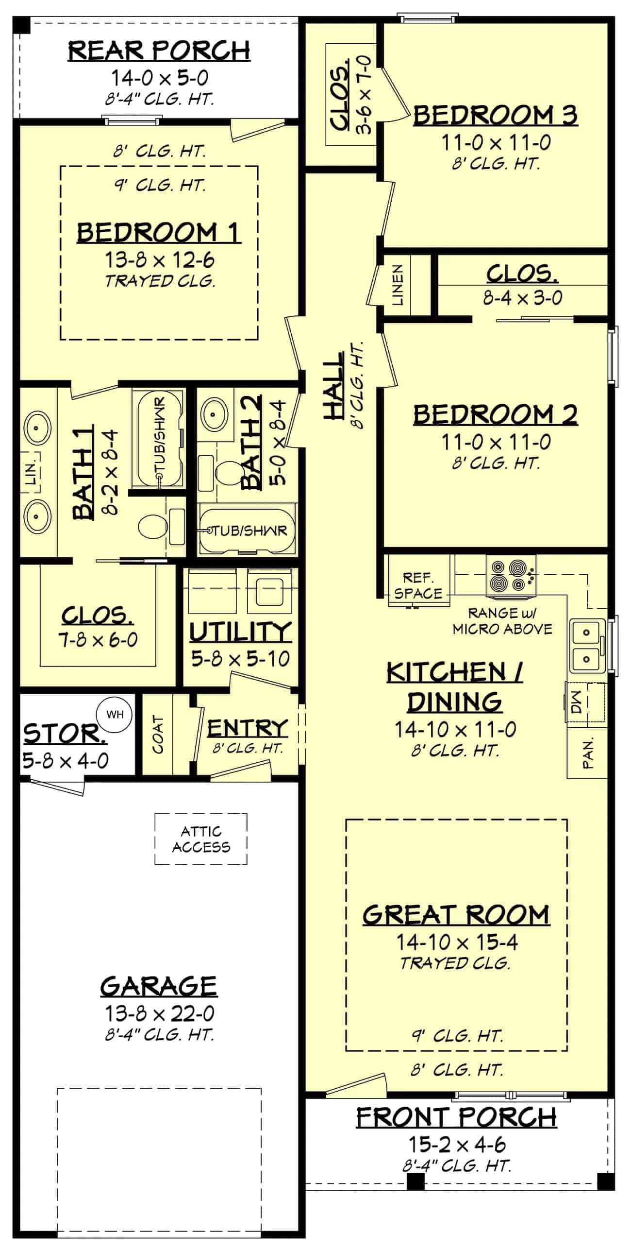 Floor Plan Main Level