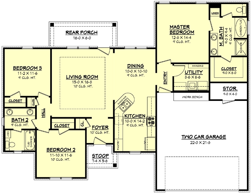 Floor Plan Main Level
