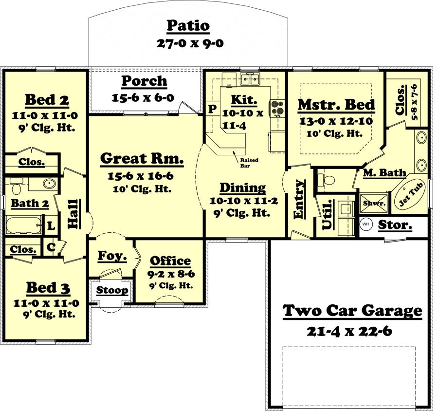 Floor Plan Main Level