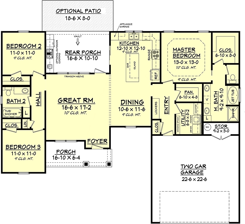 Floor Plan Main Level