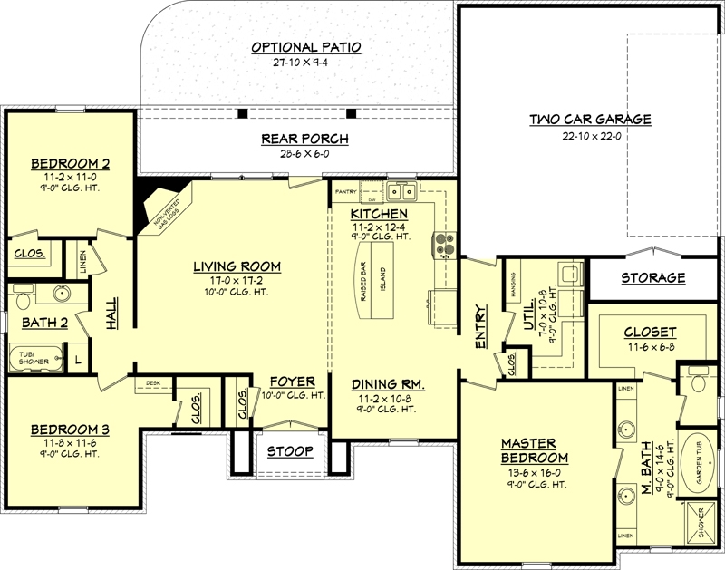 Floor Plan Main Level